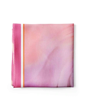 Floral motif square scarf | Scarfs | Dikastore.ro - 2 Floral motif square scarf | Scarfs - 2