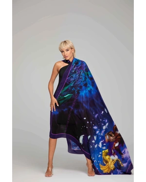 Аrt scarf "How were the stars born? From Pegasus Feathers... |  - 3