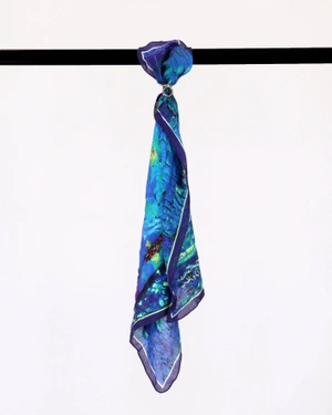 Арт шал „Видение в синьо“ |  - 2