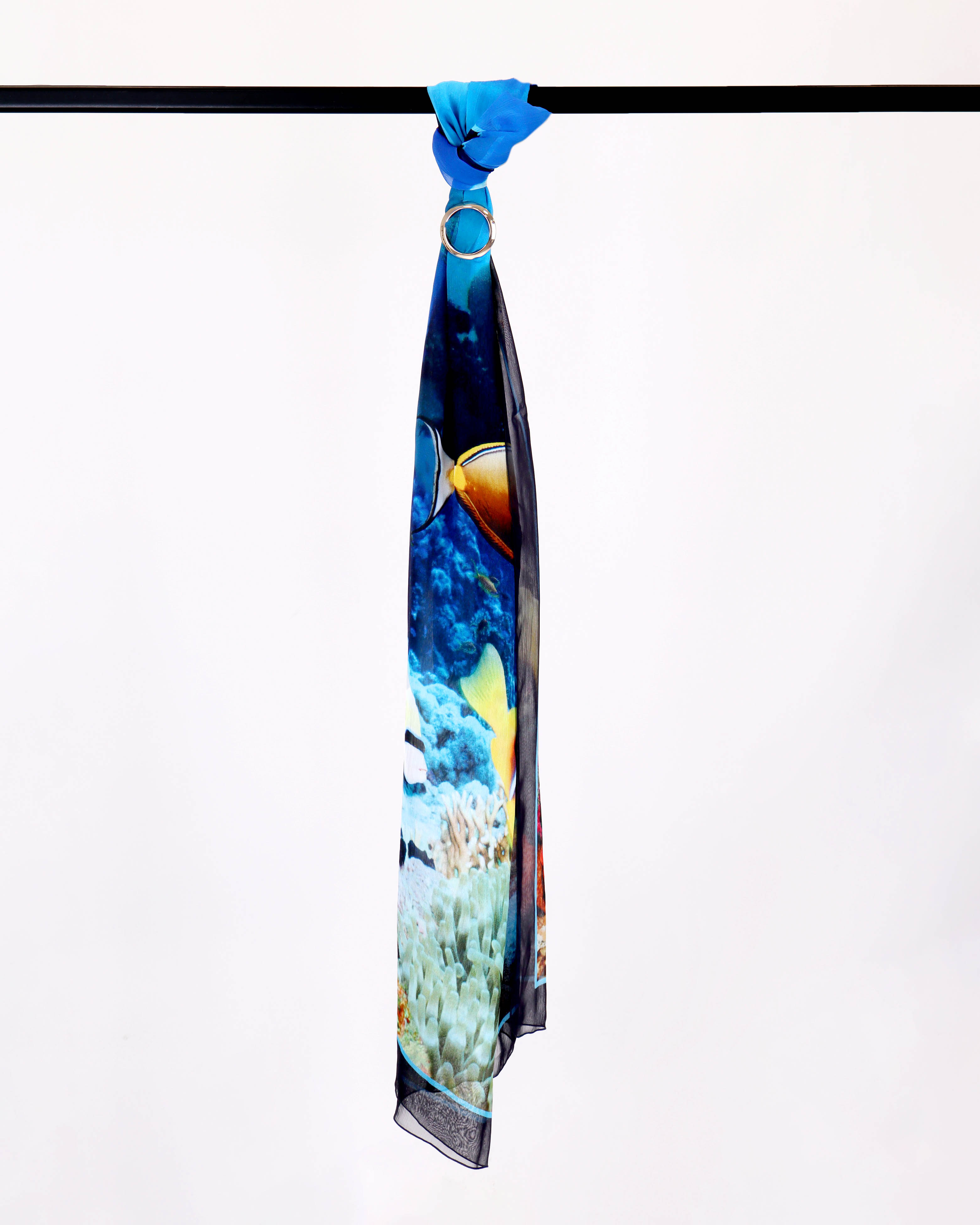 Art scarf „Sea Depths" | Art scarfs - 1