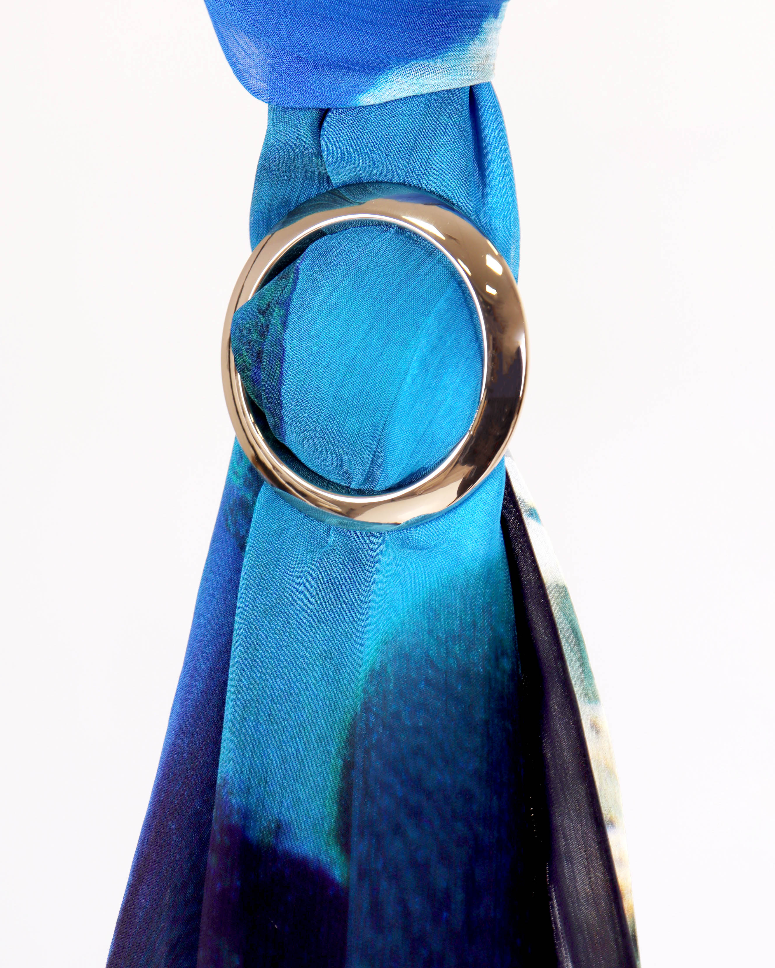 Art scarf „Sea Depths" | Art scarfs - 2