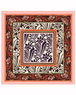 Scarf floral print | Scarfs and Hats | Outlet DiKa - 3 Scarf floral print | Scarfs and Hats - 3