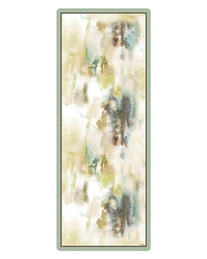 Продълговат шифонен шал с акварелен батик мотив | Шалове - 1