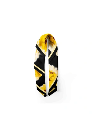 პარეო შარფი, ყვავილების ორნამენტებით | შარფები - 1