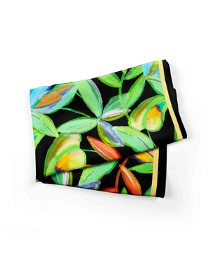 Pareo with stylized leaves | All accessories