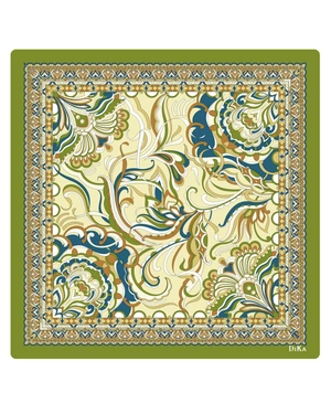 Fichu scarf with stylized motif | Scarfs - 2