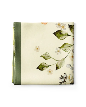 Eșarfă imprimeu floral | Esarfe | Dikastore.ro - 2 Eșarfă imprimeu floral | Esarfe - 2