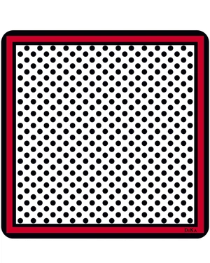 Fichu with a polka dot pattern | Scarfs and Hats - 3