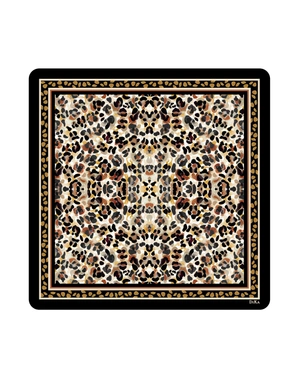 Scarf with stylized animal print | Scarfs - 2