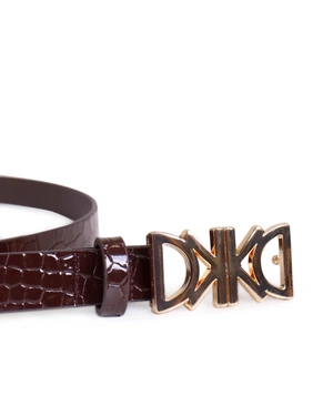 Curea din piele cu logo | Curele | Dikastore.ro - 1 Curea din piele cu logo | Curele - 1