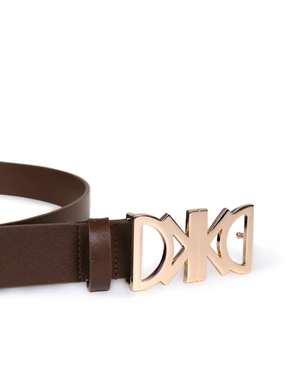 Leather belt with logo | Belts | Dika.bg - 1 Leather belt with logo | Belts - 1