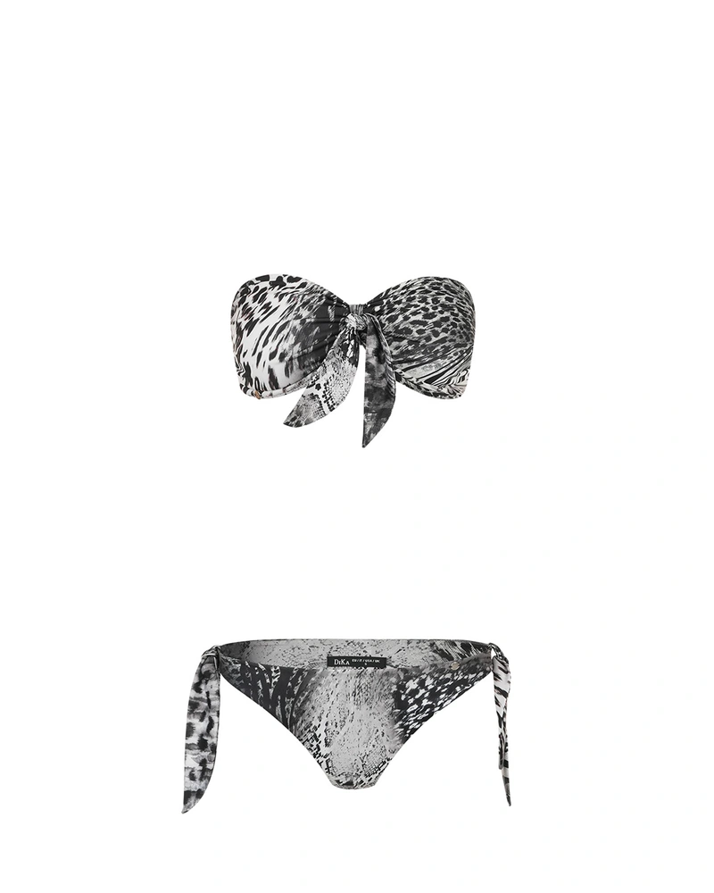 Бански с животински принт в две части | КОЛЕКЦИЯ ЛЯТО