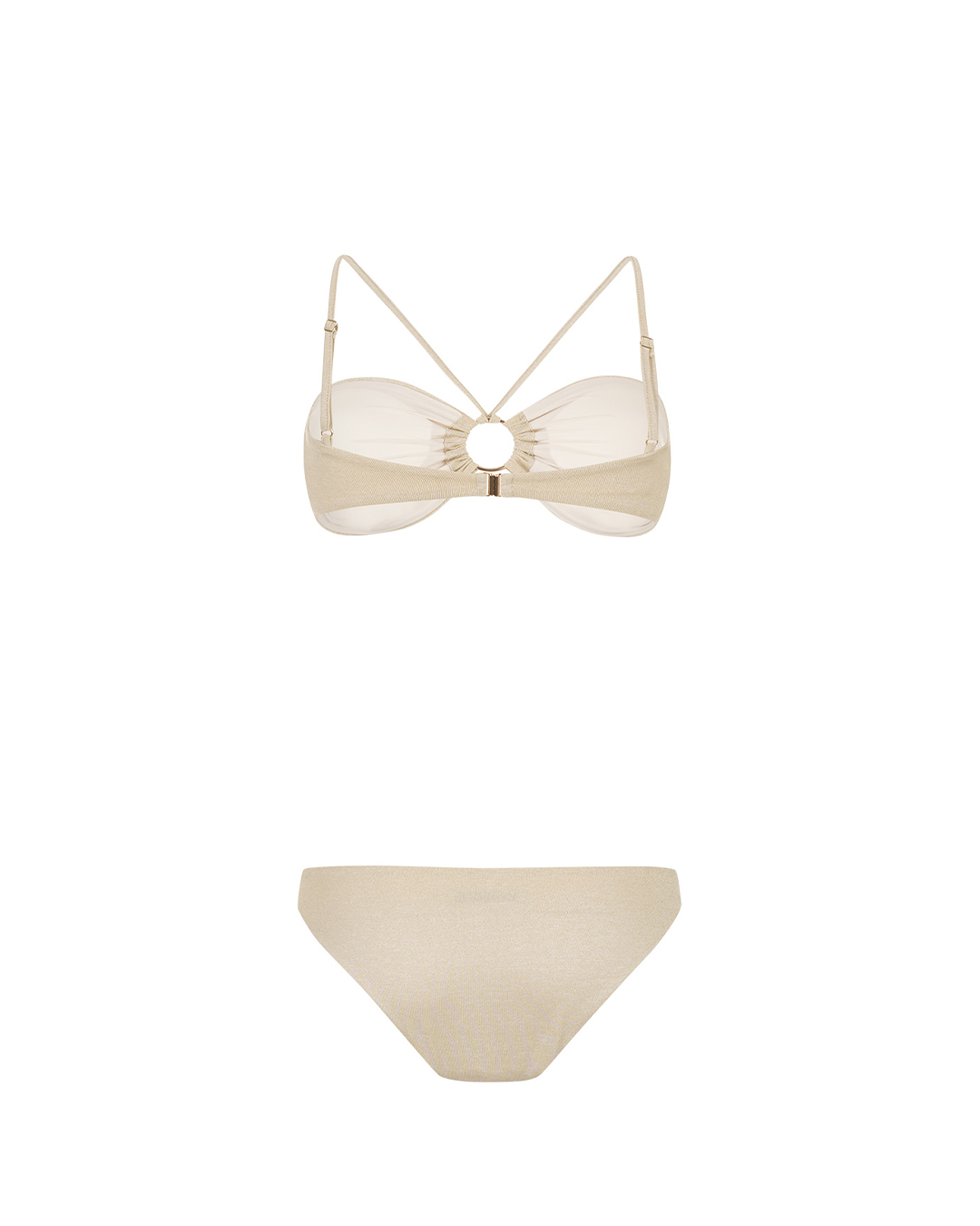 Svetlo zlatni lureks bikini, dvodelni | NOVO | Dika.rs - 1 Svetlo zlatni lureks bikini, dvodelni | NOVO - 1