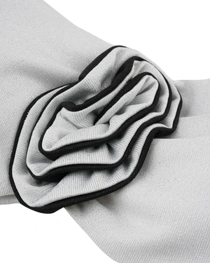 White bikini with silver threads, two-piece | Beach collection - 2