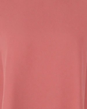 Airy women's blouse in a Rose Ash shade with ruffles | Business | Dika.ge - 4 Airy women's blouse in a Rose Ash shade with ruffles | Business - 4