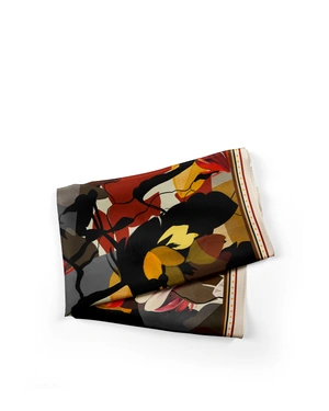 Šal od mešavine angore u zemljanim tonovima | Šalovi - 4