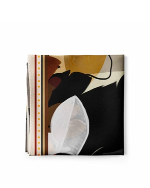 Šal od mešavine angore u zemljanim tonovima | Šalovi - 5