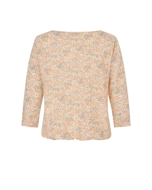 Autumn blouse in 100% viscose with a delicate print | Blouses | Dika.rs - 4 Autumn blouse in 100% viscose with a delicate print | Blouses - 4