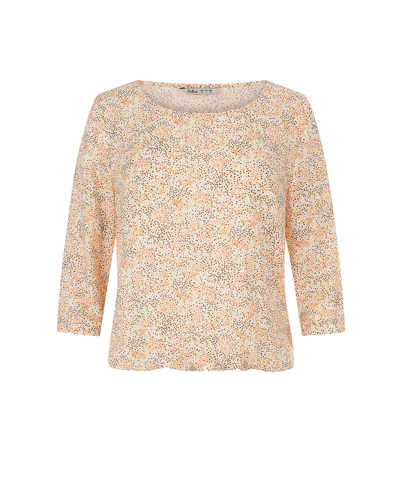 Autumn blouse in 100% viscose with a delicate print | Blouses