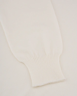 Fine cream seamless turtleneck with long sleeves | Pullovers | Dika.ge - 6 Fine cream seamless turtleneck with long sleeves | Pullovers - 6