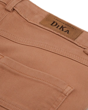 Blugi bej cu croială dreaptă | Toate produsele - 2