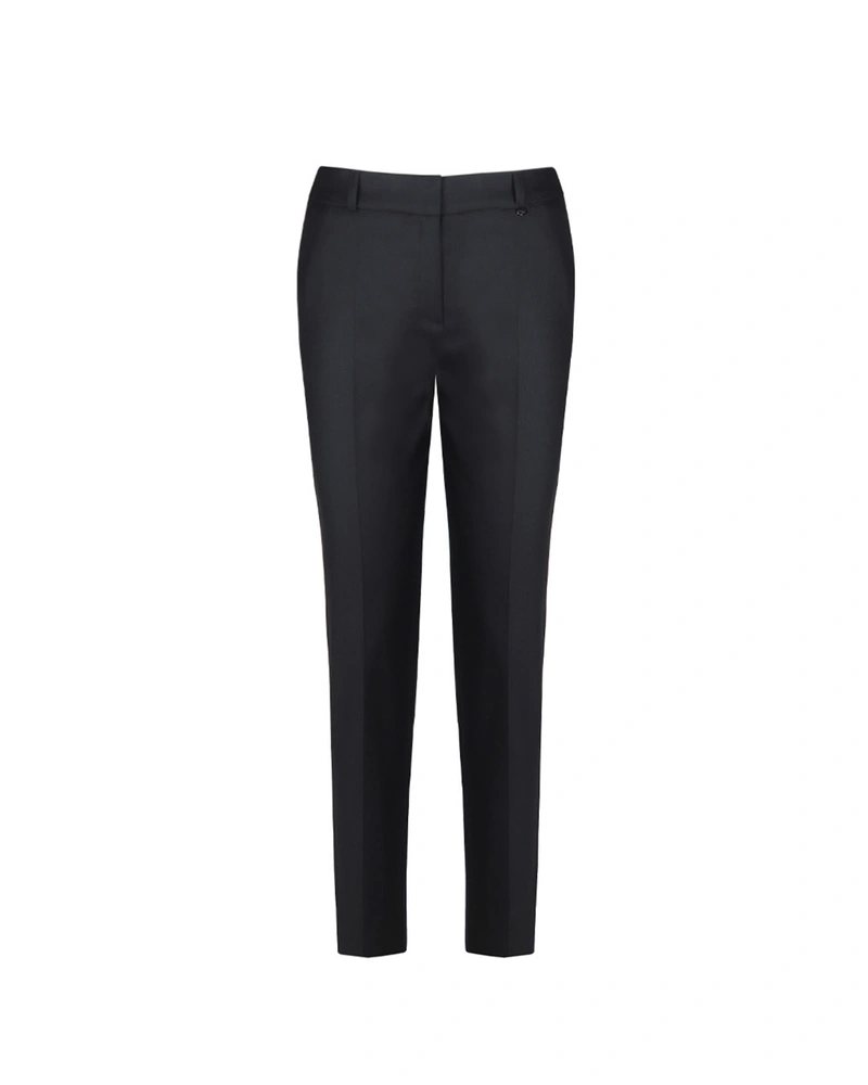 Black business tapered trousers | Trousers