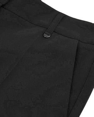 Black business trousers with crease | Trousers and Leggings - 2