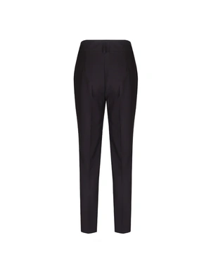 Black business trousers with crease and tapered leg | Trousers and Leggings | Dika.test - 3 Black business trousers with crease and tapered leg | Trousers and Leggings - 3