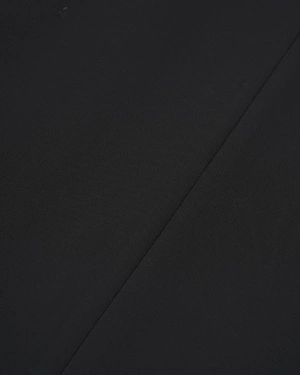 Black classic dress with short dropped sleeve and below-the-knee length | Dresses and Jumpsuits | Dika.test - 2 Black classic dress with short dropped sleeve and below-the-knee length | Dresses and Jumpsuits - 2