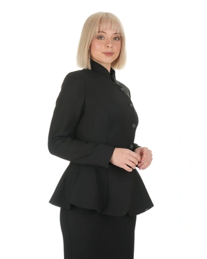 Blazer noir cintré | Vestes et Blazers | Dika.com - 2 Blazer noir cintré | Vestes et Blazers - 2