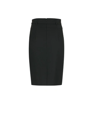 Black high-waisted pencil skirt | Skirts and Shorts - 1