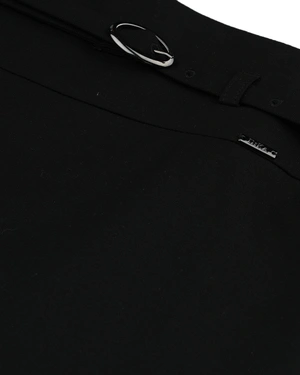 Black high-waisted pencil skirt | Skirts and Shorts - 2