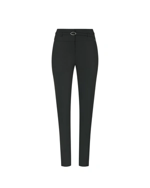 Crne pantalone sa visokim strukom i kaišem | Pantalone i Helanke | Dika.rs Crne pantalone sa visokim strukom i kaišem | Pantalone i Helanke