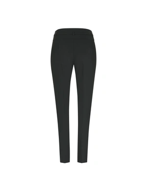 Crne pantalone sa visokim strukom i kaišem | Pantalone i Helanke | Dika.rs - 1 Crne pantalone sa visokim strukom i kaišem | Pantalone i Helanke - 1