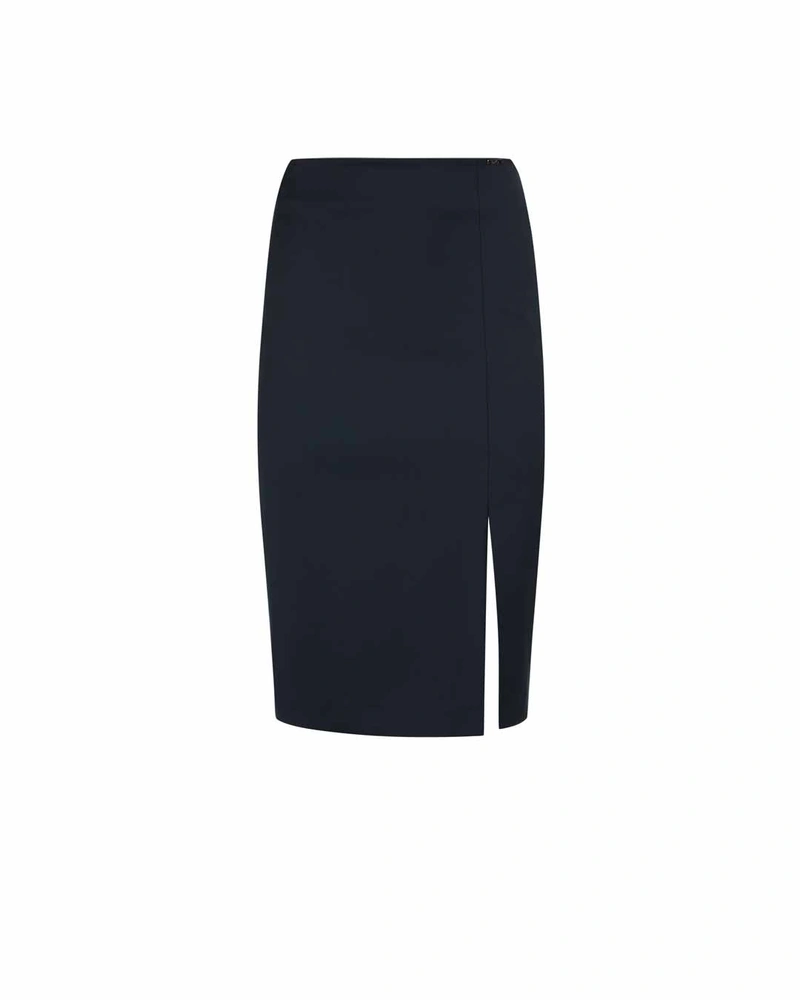 Black pencil skirt with side slit | Skirts and Shorts