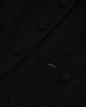 Black retro blazer with pockets | Jackets and Coats - 2