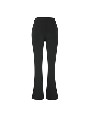 Black shaping leggings with flared leg | Trousers and Leggings | Dika.rs - 1 Black shaping leggings with flared leg | Trousers and Leggings - 1