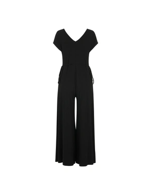 Black sleeveless jumpsuit, made of jersey | All products | Dika.com Black sleeveless jumpsuit, made of jersey | All products