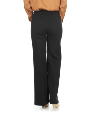 Black straight-leg trousers with crease, high wool content | Trousers | Dika.rs - 4 Black straight-leg trousers with crease, high wool content | Trousers - 4