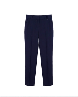 Black tailored trousers with a permanent crease | Trousers and Leggings | Dika.bg Black tailored trousers with a permanent crease | Trousers and Leggings