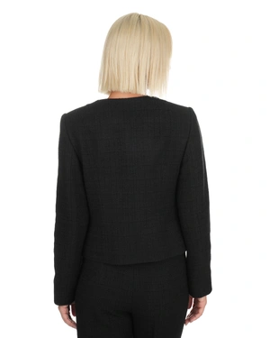 Black tweed blazer | Jackets and Coats - 5