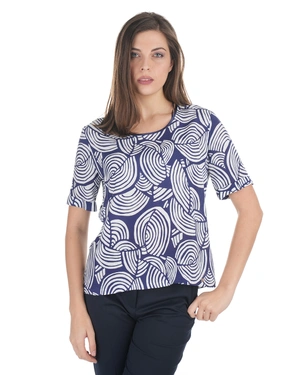 Blouse in viscose, rayon and linen | Casual - 8