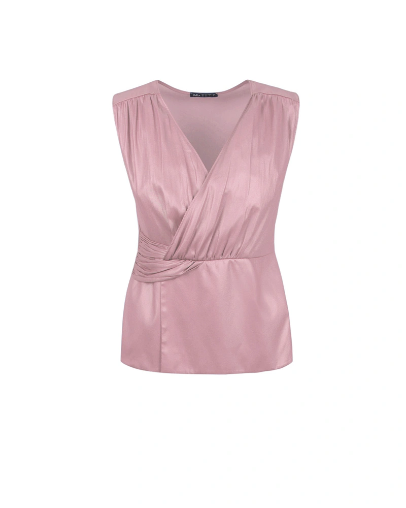 Blouse with a wrap effect | Blouses and Shirts