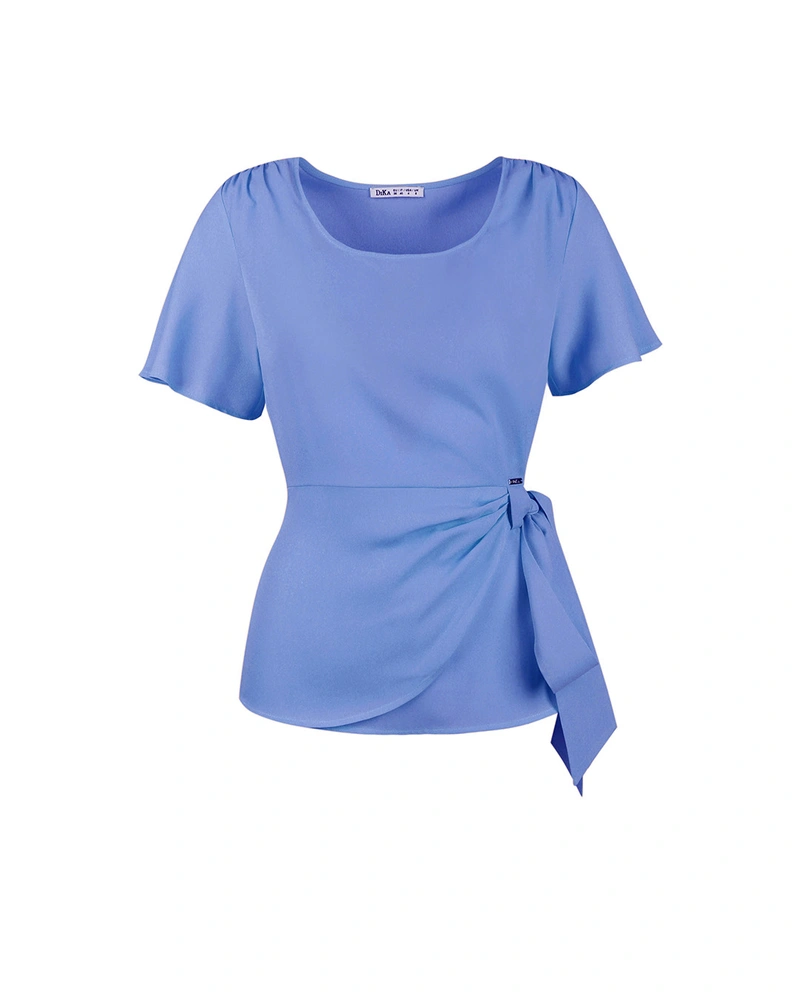 Blouse with an accentuated waist | Blouses and Shirts