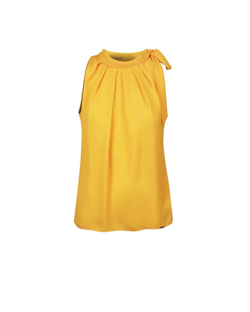 Blouse with bow at the neck | Blouses
