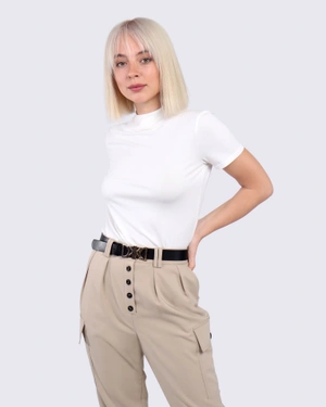 Bluză cu decolteu adanc |  - 1