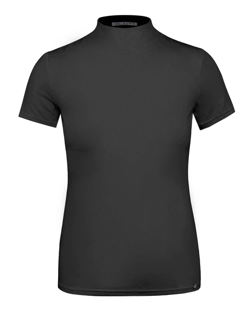 Blouse with high neckline | 