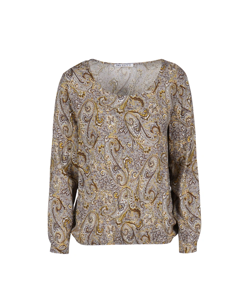 Blouse with paisley motif | Blouses and Shirts