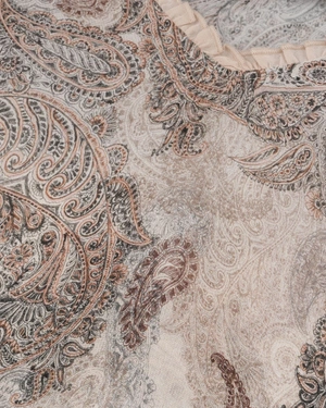 Bluză cu imprimeu indian în tonuri pastelate delicate | Bluze - 5