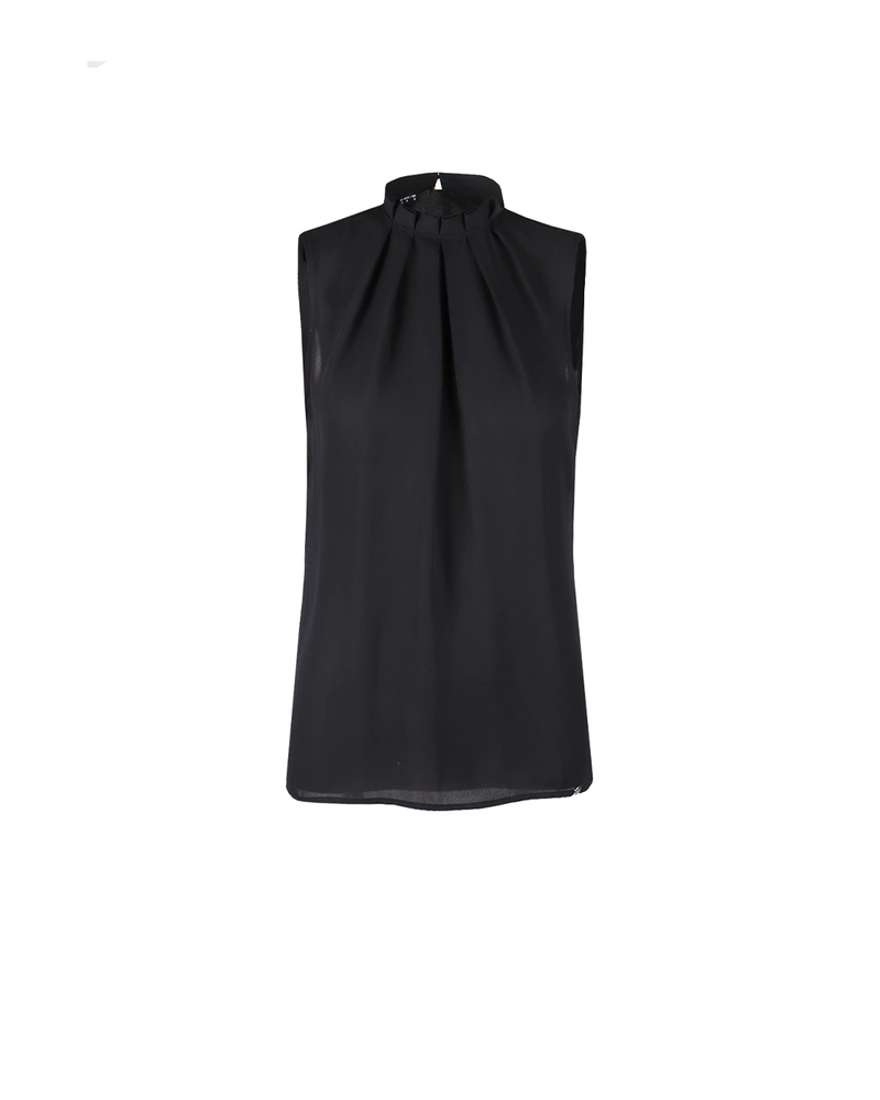 Blouse with pleated gathers | Blouses